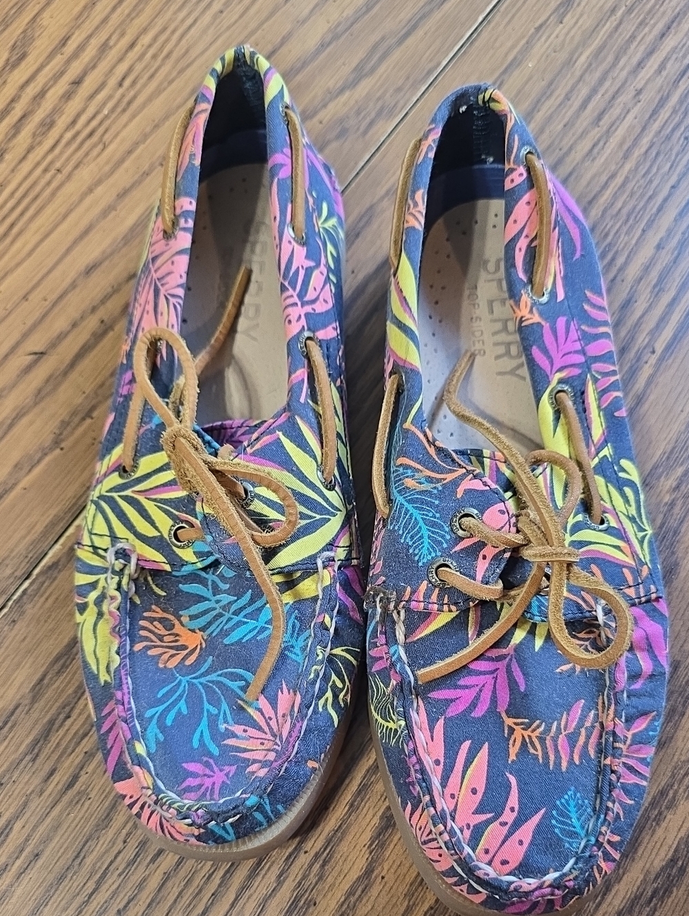 Sperry Top- Sider Women's Tropical Print Boat Shoes - Multicolor